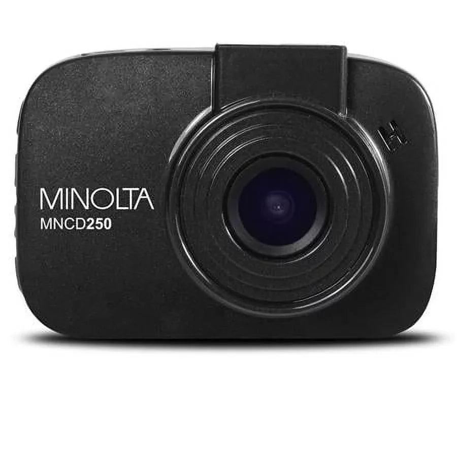 MNCD250 Full HD 12MP 2.2" LCD Monitor Dash Cam, Black