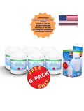 ZUMA Brand , Liquid and Ice Filter , Model # OPFA-RF300 , Compatible with Amana® 12527307 - 6 Pack - Made in U.S.A.