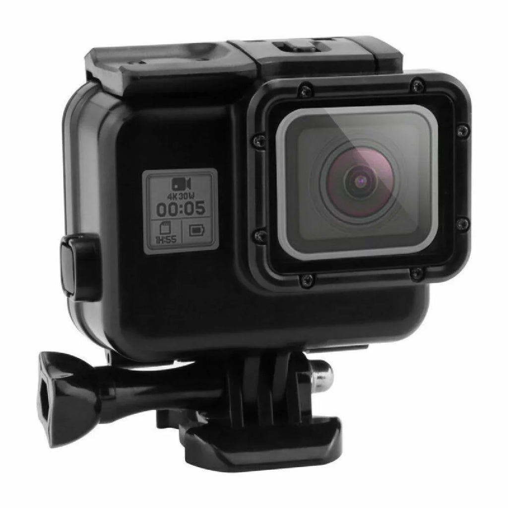1 Set Fluid 60M Diving Full Body Hoursing Case Touch Display Backdoor For Gopro Hero 5/6/7