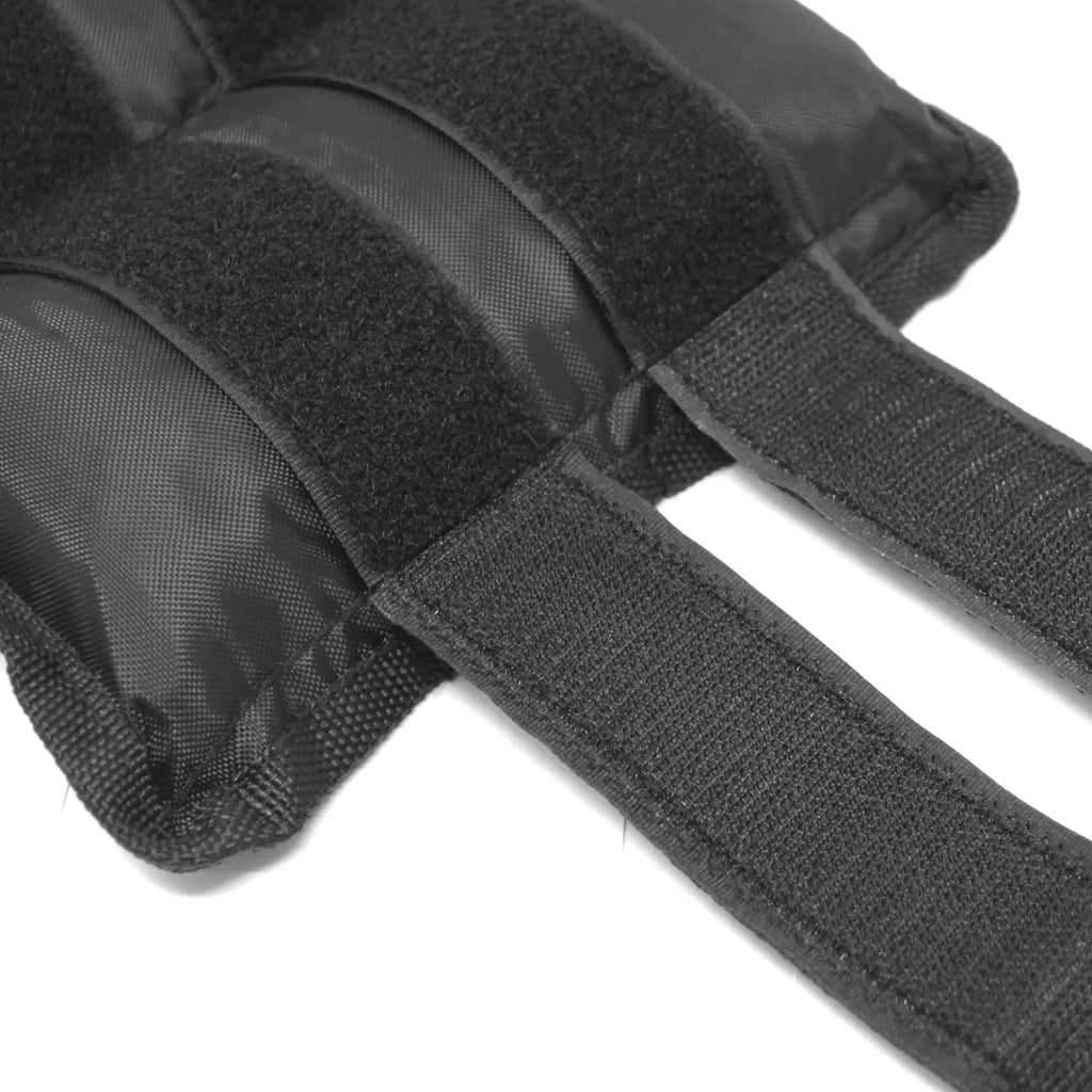 Fitness Maniac USA Ankle Weights with Adjustable Strap 16 lbs (Pair of Two 8-lbs Ankle Weights)