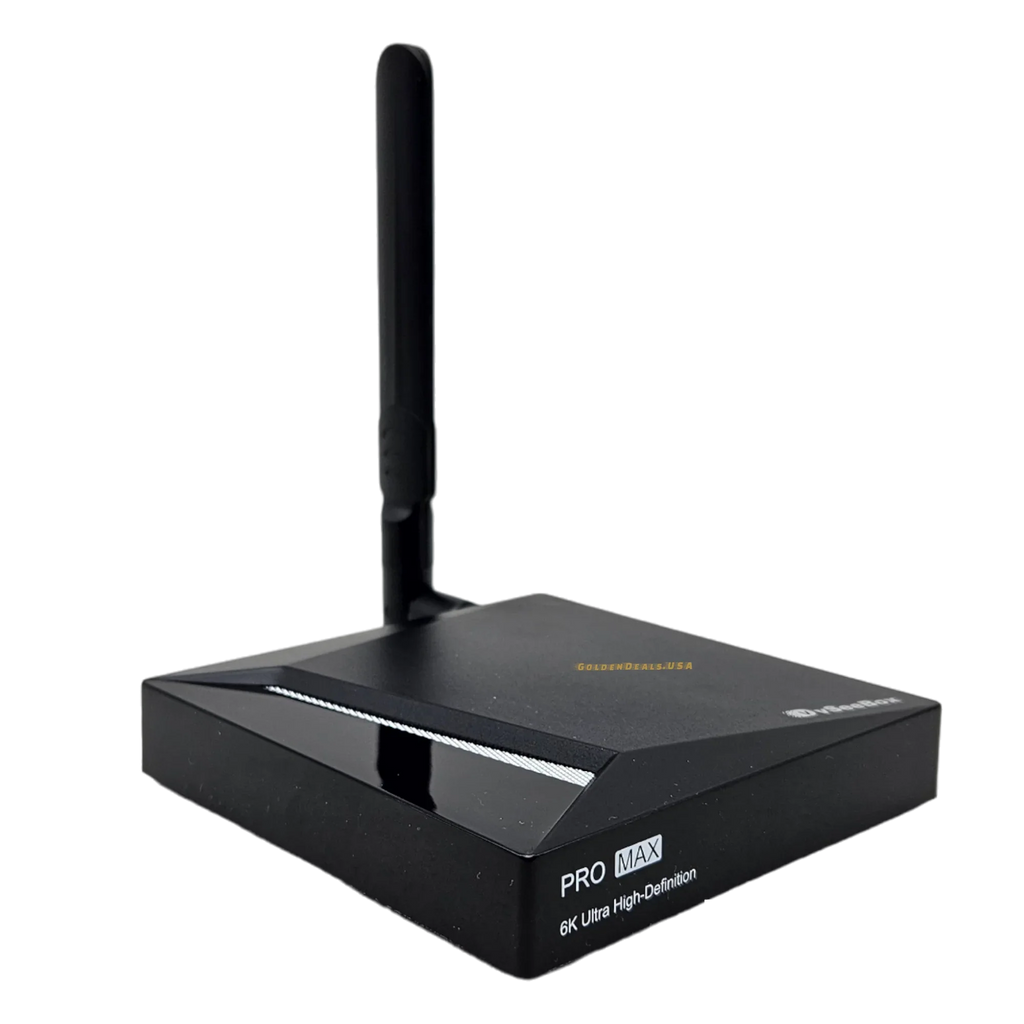 2024 New vSeeBox Pro Max Bundle with Remote Control, 8K HDMI Cable, 64GB TF Card, 64GB USB Drive, WiFi Extender, Backlit Keyboard, Detailed Setup Guide - Android 11, 4GB RAM, 32GB Storage