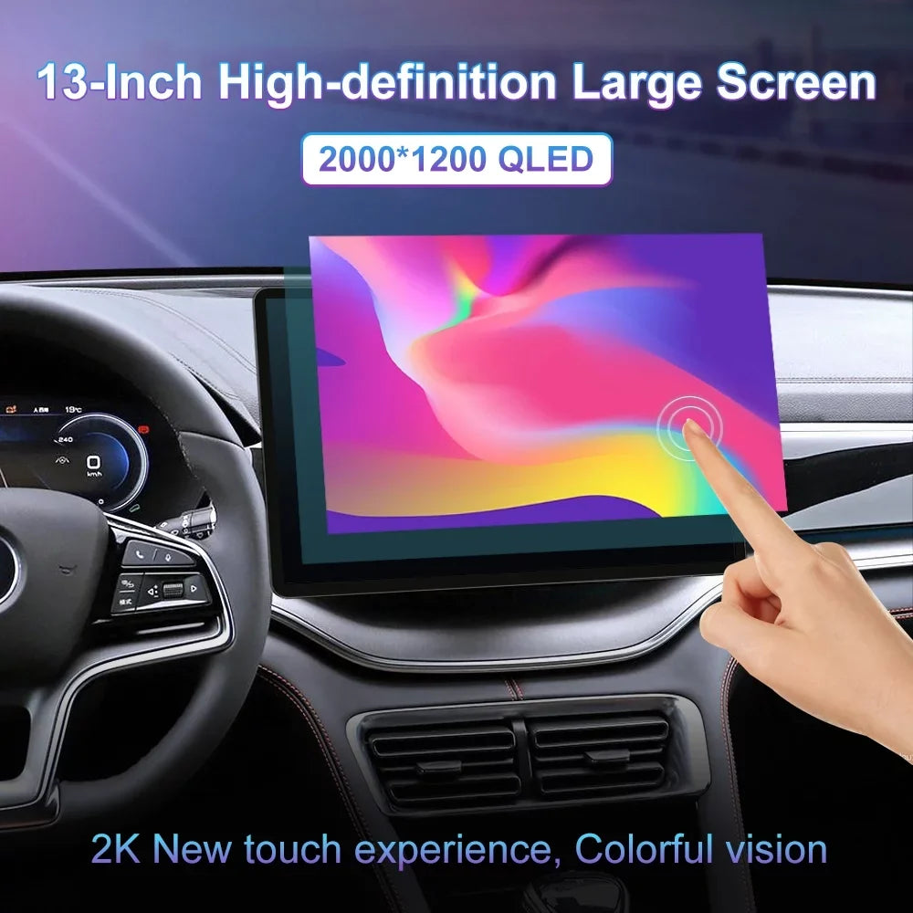 13.3" Android 12 Car Radio Stereo for GMC Yukon Chevrolet Chevy Tahoe Suburban 2007-2012 with CarPlay Android Auto Built in