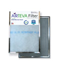 Airteva AC, Furnace Filter With (1) Biosponge Plus Replacement Pad 21 1/2 x 23 1/2 x 1) Actual Size: 21 1/2 x 23 1/2 x 3/4"
