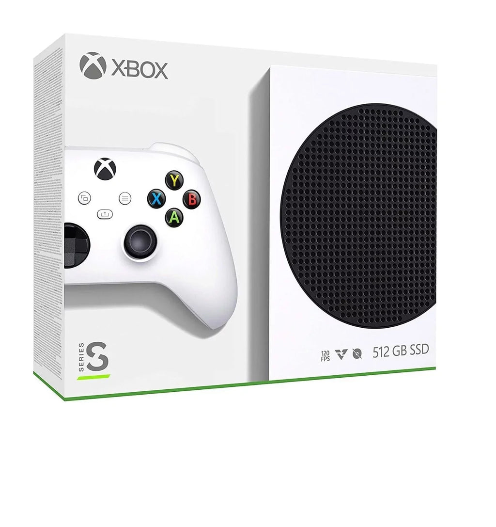 TEC New - Xbox Series- -S -512GB SSD White Console Bundle with 3-Month Xbox Game Pass