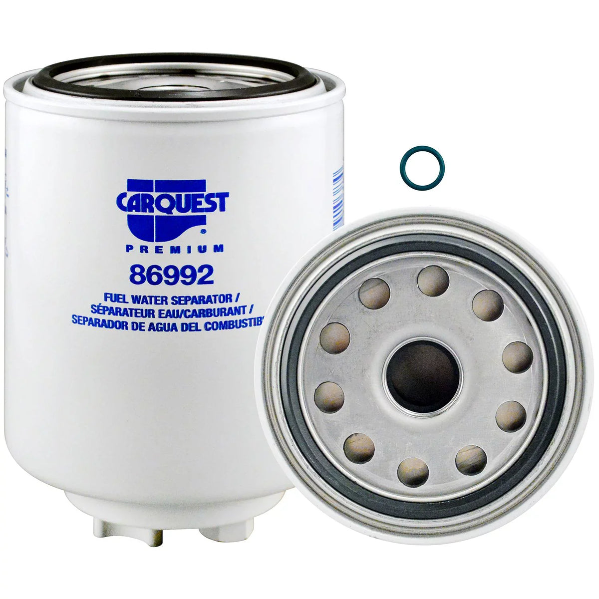 Carquest Premium Fluid Separator Spin-on with Drain and Sensor Port