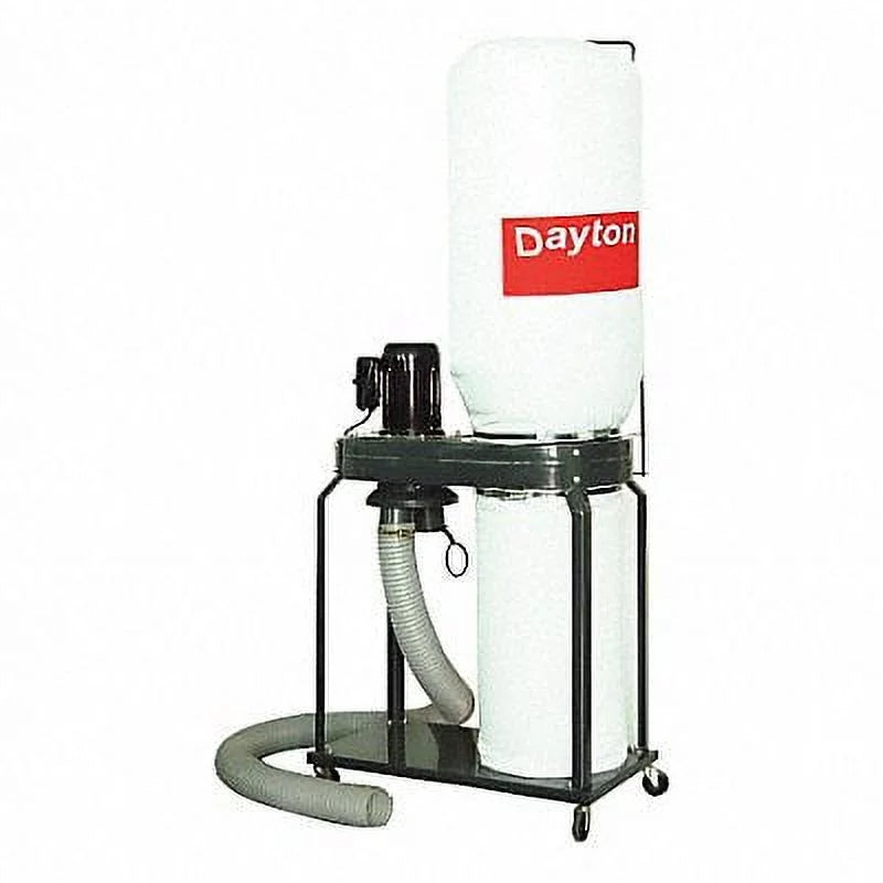 Dayton Dust Collector,Single Stage 3AA28