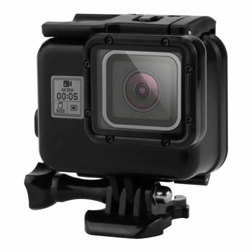 1 Set Fluid 60M Diving Full Body Hoursing Case Touch Display Backdoor For Gopro Hero 5/6/7
