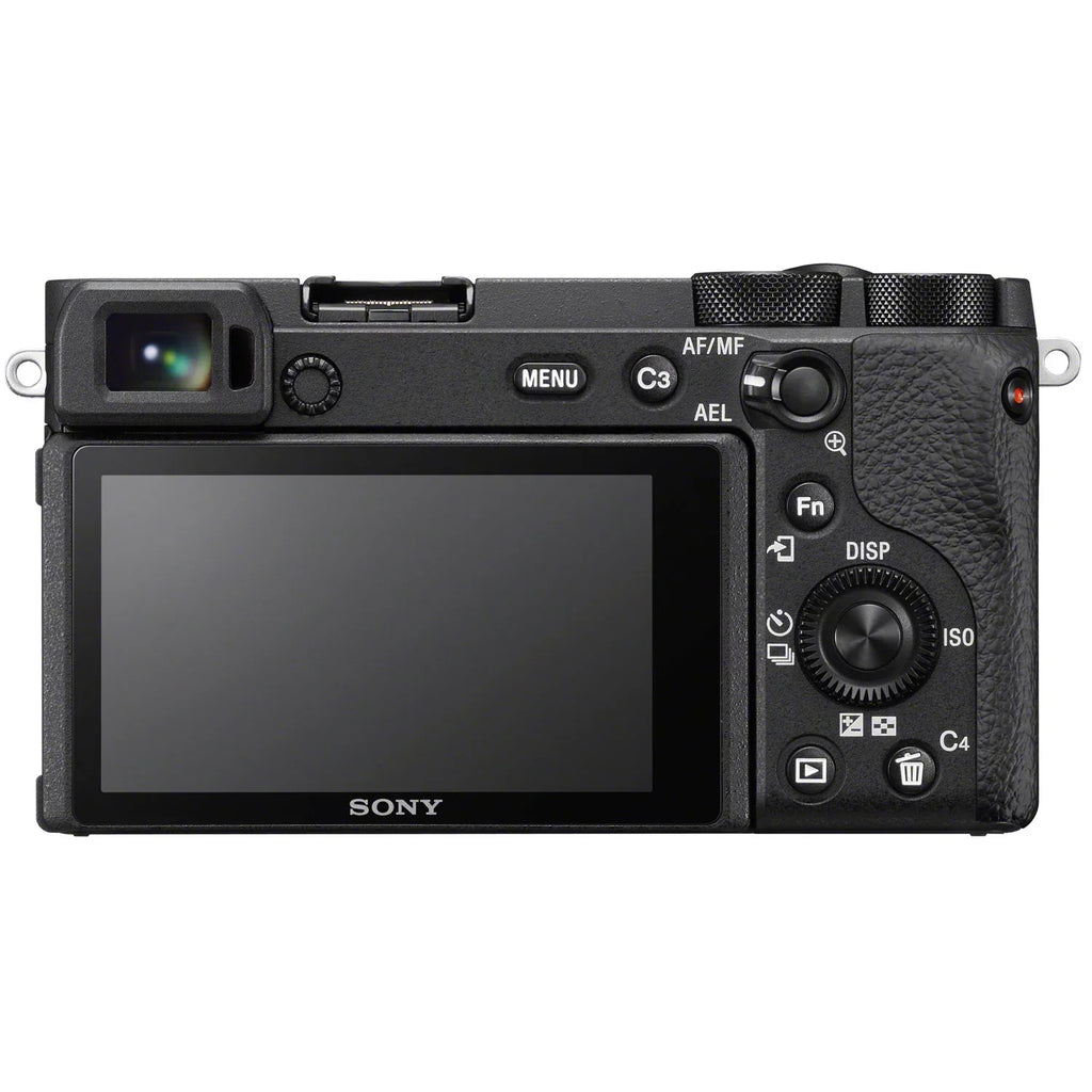 a6600 Mirrorless Camera 4K APS-C Camera Body and FE 50mm F1.8 Full-frame Fast Prime Lens ILCE-6600B + SEL50F18F Bundle + Deco Gear Travel Backpack Case + Photo Video Software Kit + Accessories