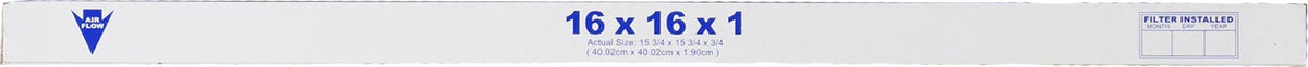 Nordic Pure 16x16x1 Pleated Air Filters MERV 7 Plus Carbon 6 Pack