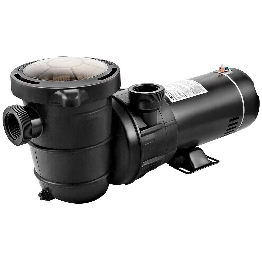 1.5HP 92GPM Above Ground SPA Swimming Pool Pump w/Strainer Filter 3450rpm 1100 W