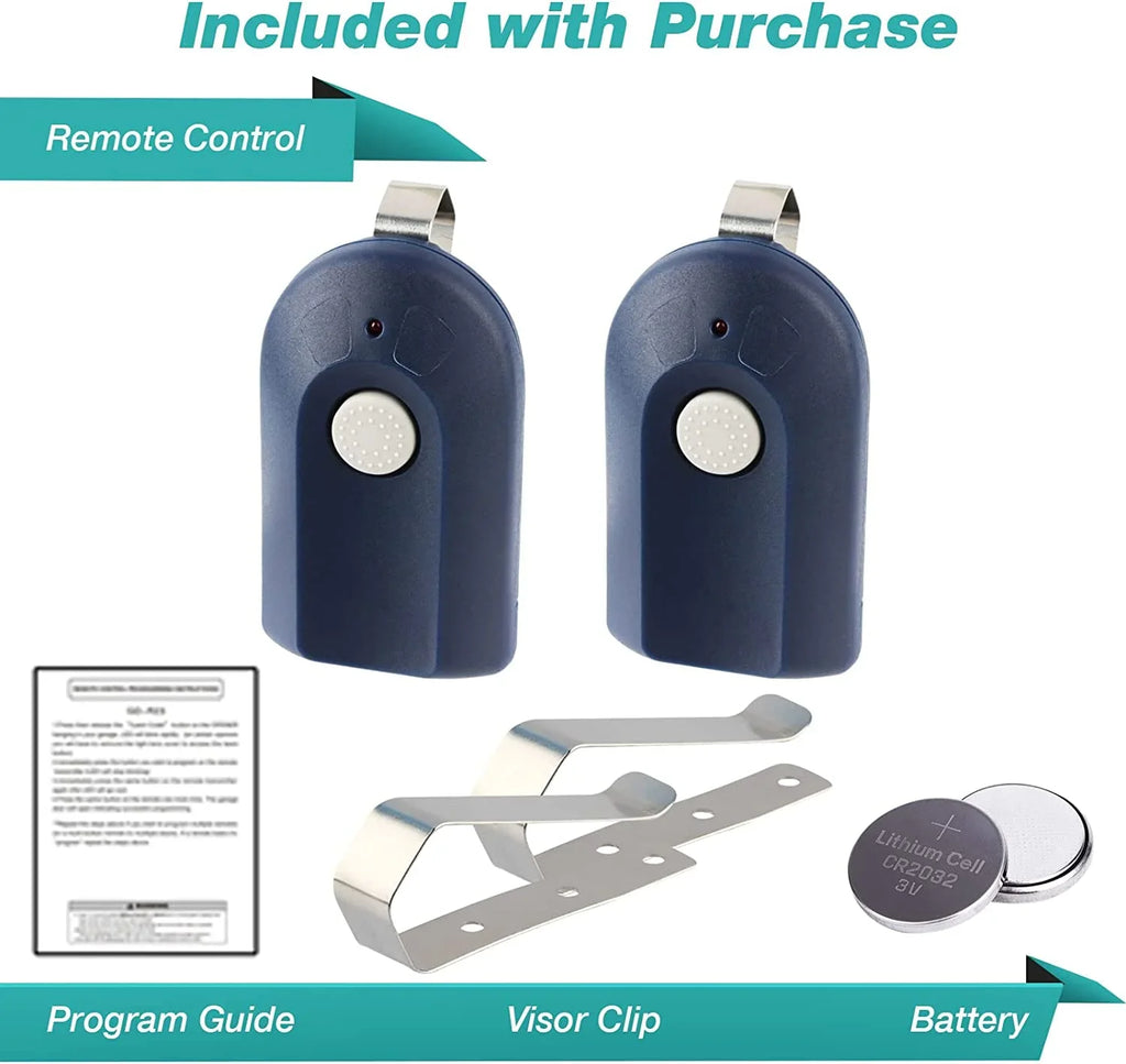 2 For Genie Garage Door Chipset ACSCTG Type 1 (Blue Shell)
