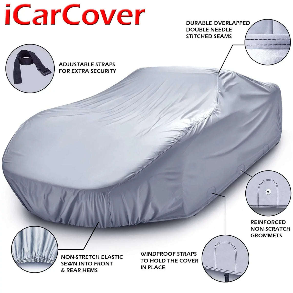 Custom Car Cover Fits: [Mini Cooper Convertible] 2014-2023 Fluid All-Weather
