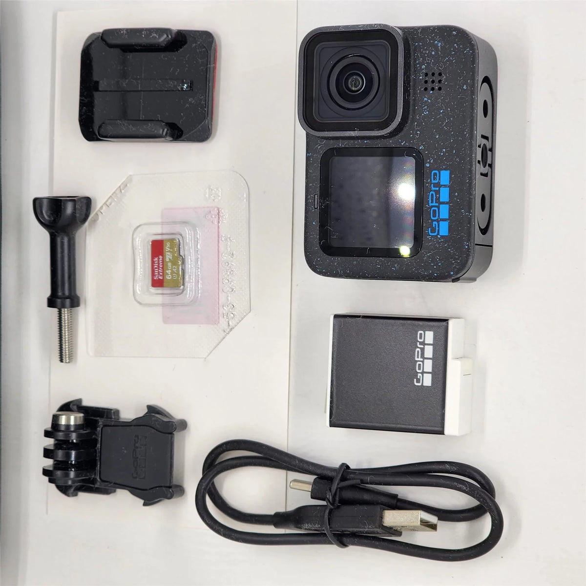 GoPro HERO12 Black Action Camera Specialty Bundle - 7PC Accessory Kit