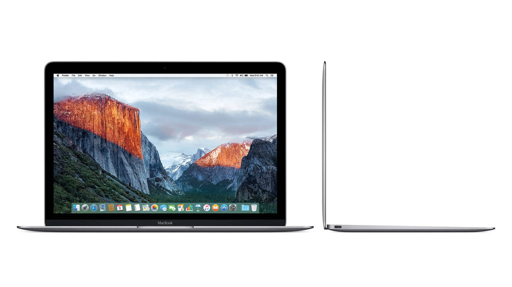 Macbook (MLH72LL/A) 12-inch Retina Display Core m3 256GB - Space Gray (Early 2016) (Certified Pre-owned