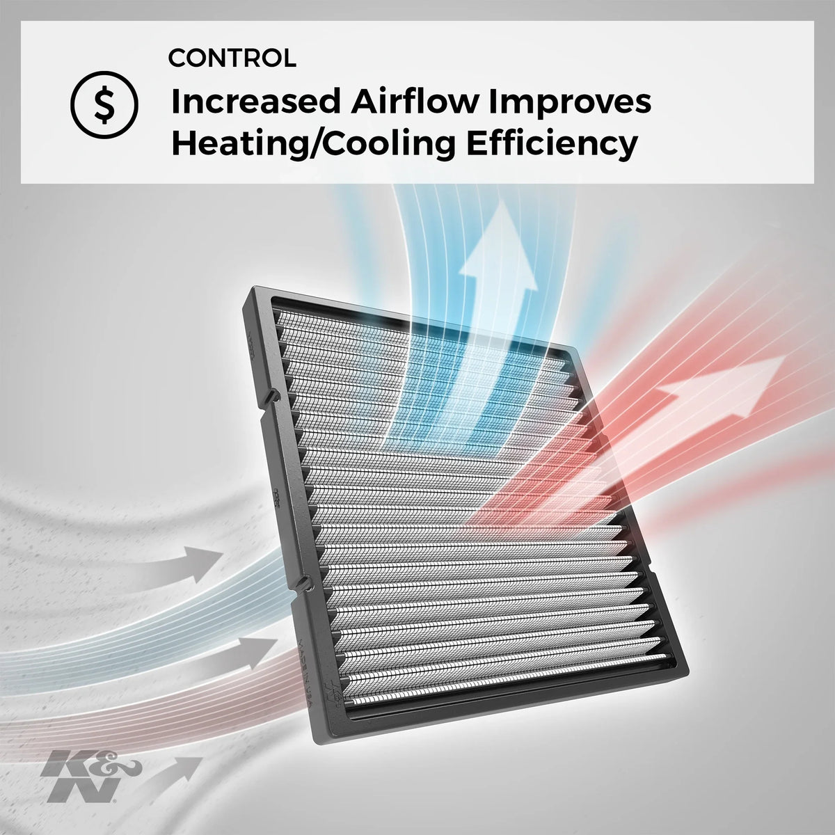 K&N Cabin Air Filter: Washable and Reusable: Designed For Select 2004-2019 Toyota/Subaru/Suzuki/Scion Vehicle Models, VF1013