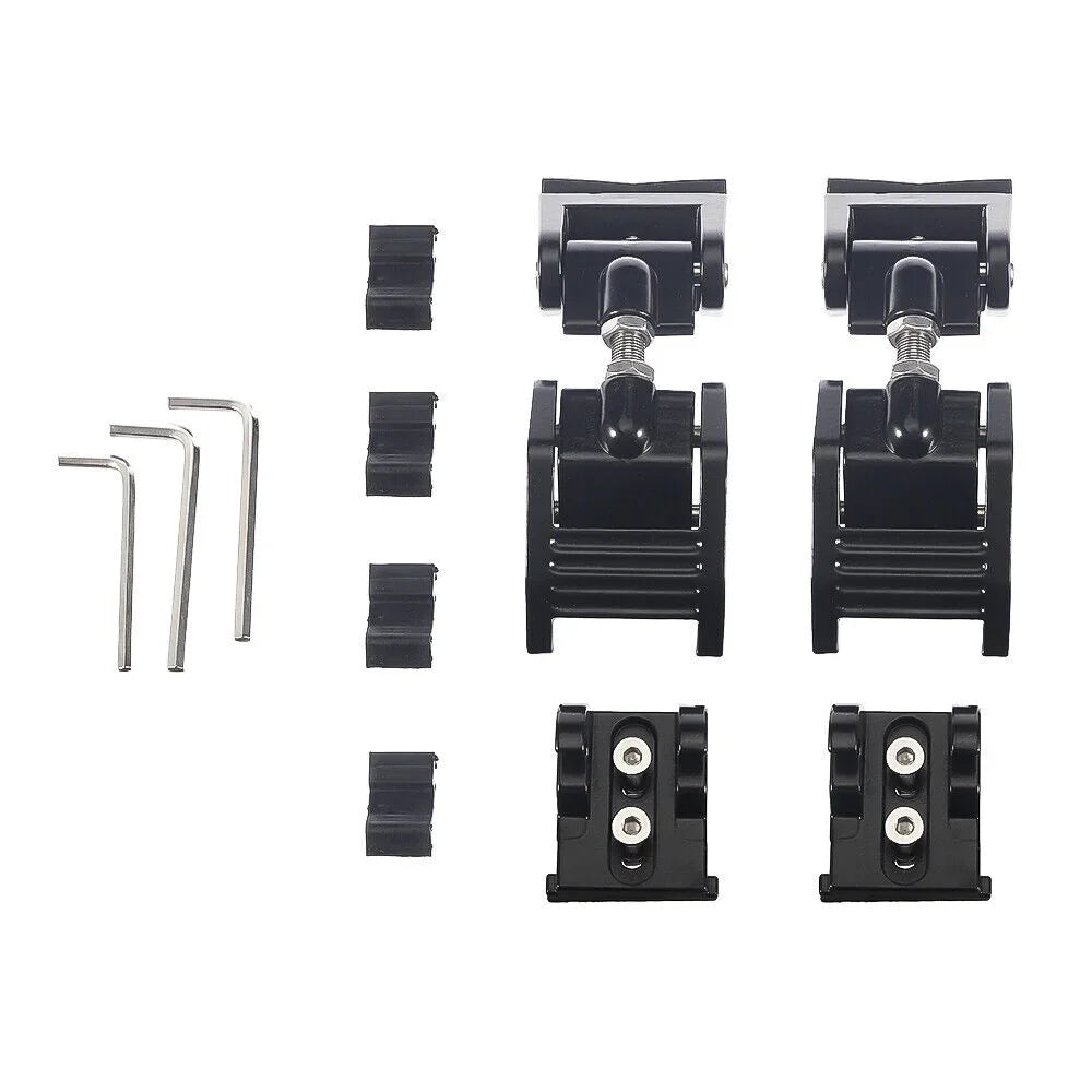 JLLOM Sturdy Black Front Hood Latch Lock Catch for Jeep Wrangler JK 07-18 - Enhanced Vehicle Security