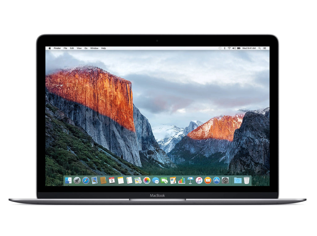 Macbook (MLH72LL/A) 12-inch Retina Display Core m3 256GB - Space Gray (Early 2016) (Certified Pre-owned