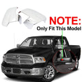 NINTE Rear View Mirror Cover for 13-18 Dodge Ram 1500 & 19-23 Ram 1500 Classic Chrome with Turn Signal Cutouts