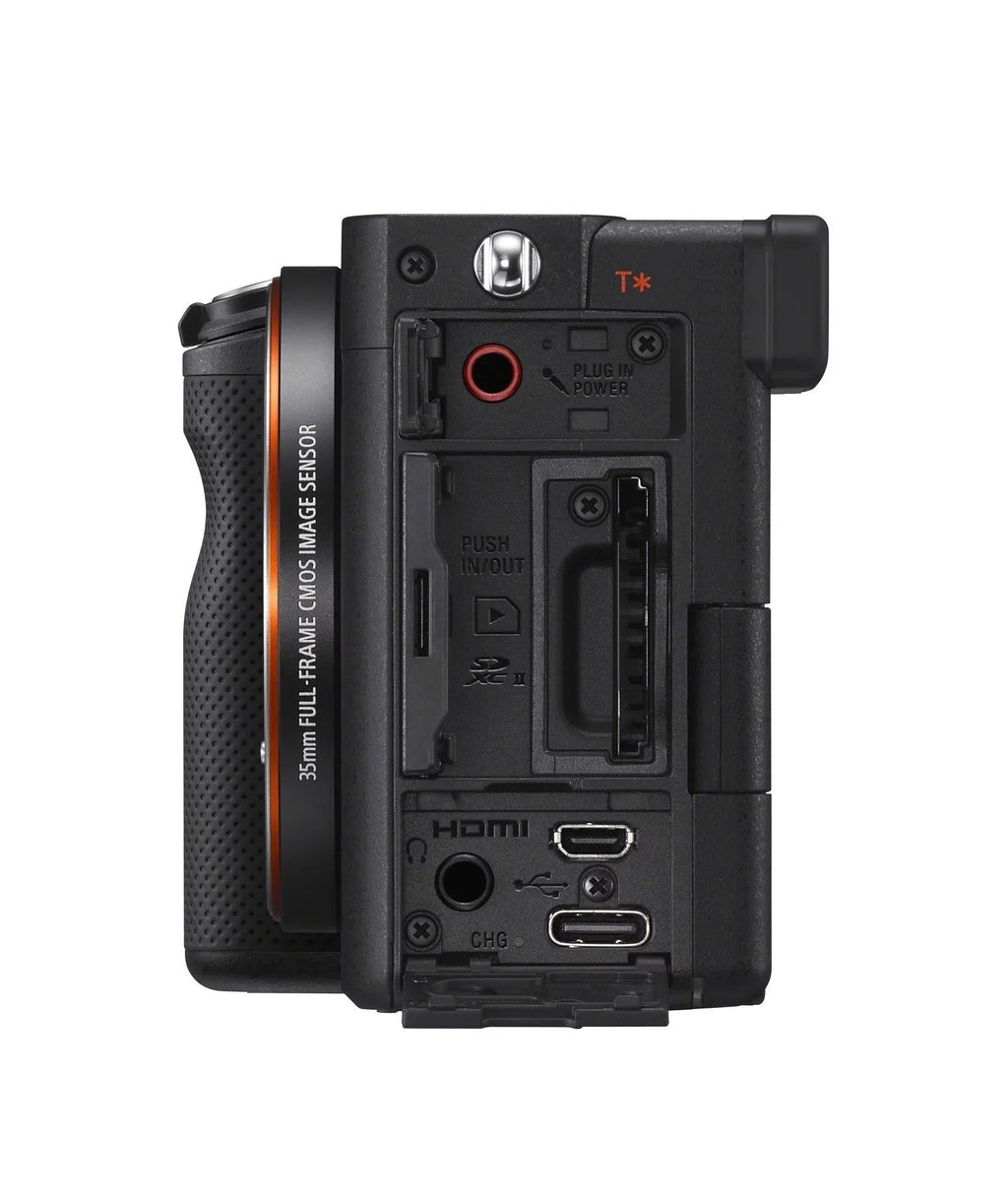 Alpha a7C Full-Frame Compact Mirrorless Camera Body (Black) Bundle