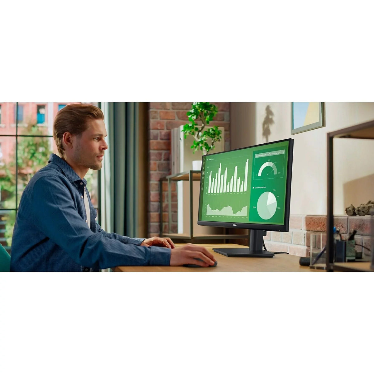 E2424HS 23.8" Full HD LED LCD Monitor - 16:9