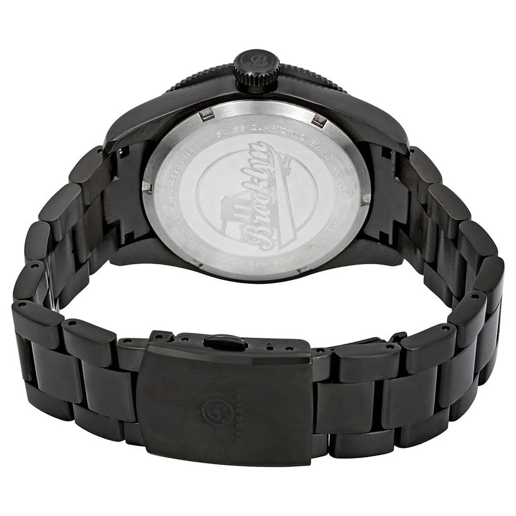 Brooklyn Watch Co. Black Eyed Pea White Dial Men's Watch 306-B-22-BB-BLK