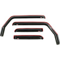 Westin 72-51499 In-Channel Wind Deflector Fits 18-23 Wrangler (JL) Fits select: 2021 JEEP WRANGLER UNLIMITED SPORT, 2018-2019 JEEP WRANGLER UNLIMITED SAHARA