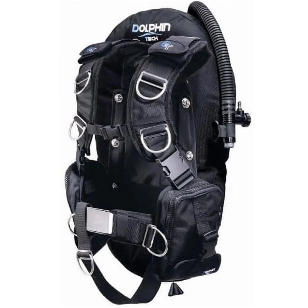 Dolphin Tech By IST JT-40D Single Tank BCD (One Size Fits All)