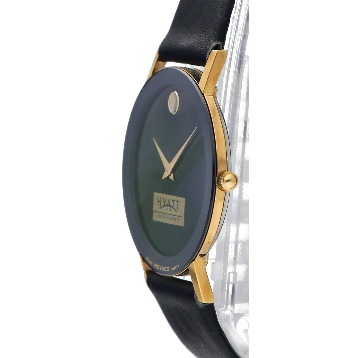 Movado 87.40.882L Museum Hyatt Ultra-Thin 30mm Leather Quartz Wrist Watch