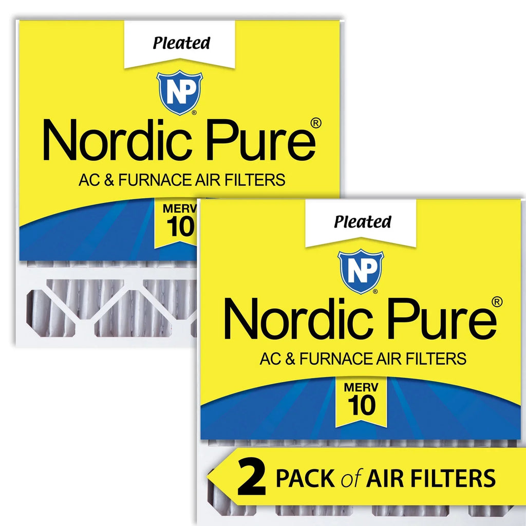 20x20x5 (4 3/8) Honeywell/Lennox Replacement MERV 10 Air Filters 2 Pack