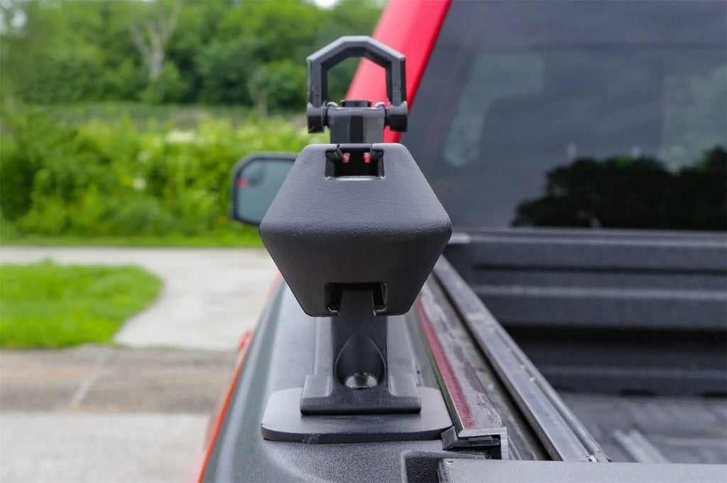 Dee Zee DZ 99709B Gloss Black Hex Series - Side Rails - fits 2004 - 2019 Ford F-150/Super Duty