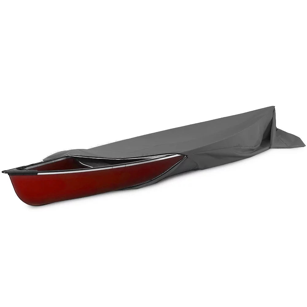 NEH Heavy-Duty Kayak Canoe Boat Cover- 10ft- Liquid Dust and Sun Protection- Storage & Travel - Grey