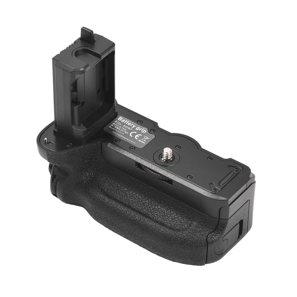 Carevas Grip Holder,Dual Battery Compatible A7rm4/ / A7siii/ A7r4/ A7m4/ A7rm4/ With A9ii/ A7r4/ A7riv/ A7rv/ A7rmv Battery Compatible With A7m4/ A7rm4/ / Compatible With A9ii/ A7siii/ A7riv/ A7rv/