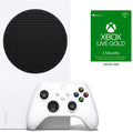 TEC New - Xbox Series- -S -512GB SSD White Console Bundle with 3-Month Xbox Game Pass