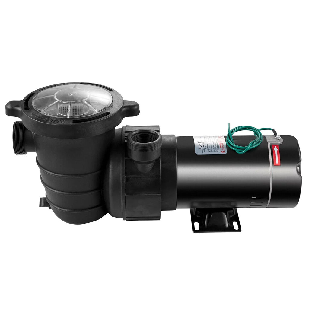 1.5HP 92GPM Above Ground SPA Swimming Pool Pump w/Strainer Filter 3450rpm 1100 W