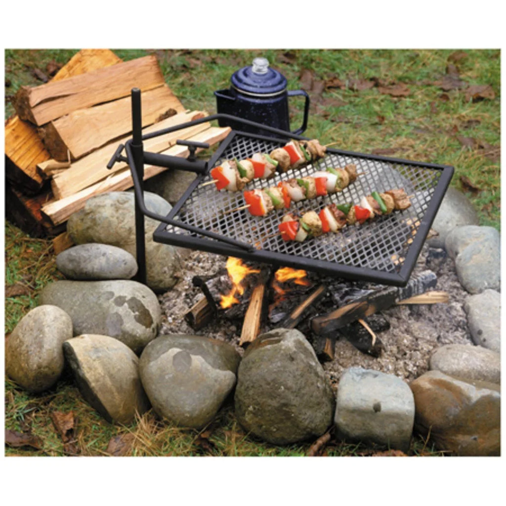 Adjust-A-Grill 148290 Solid Heavy-Gauge Steel Grill