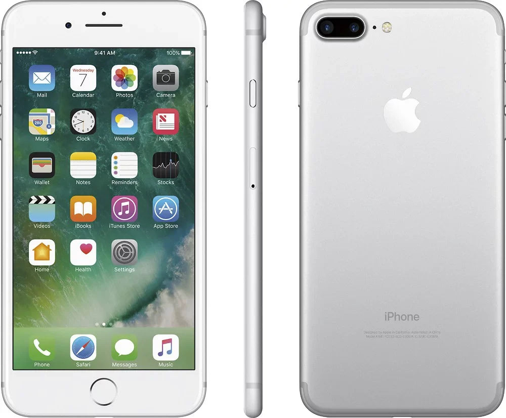 Restored Iphone 7 Plus 32GB GSM Unlocked - Silver White (Refurbished)