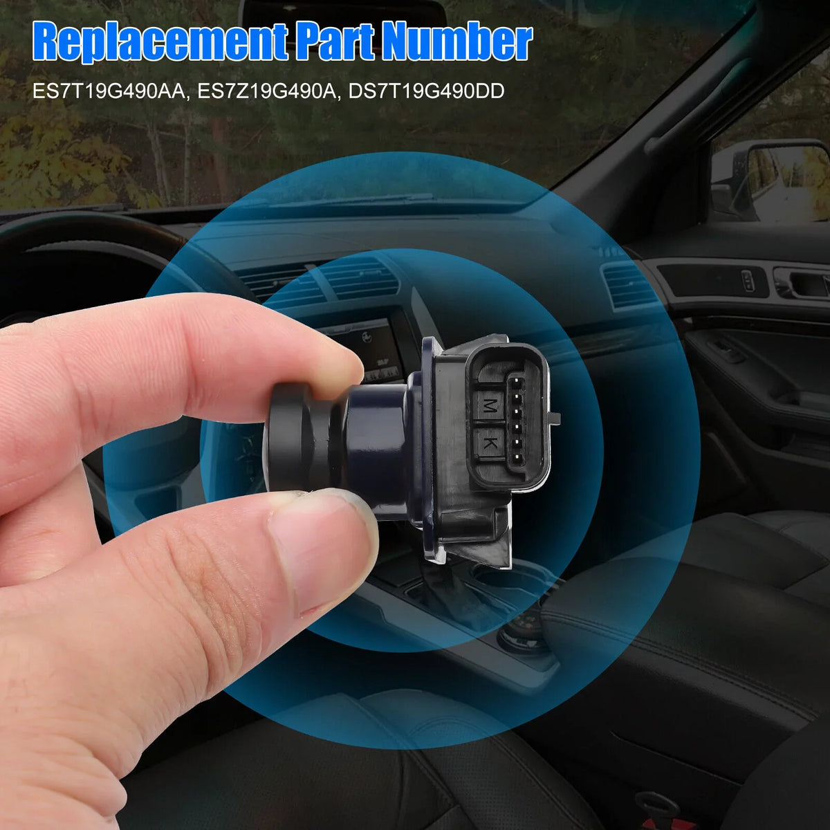 For 2013-2016 Ford Fusion Rear View Backup Parking Assist Camera ES7T19G490AA US