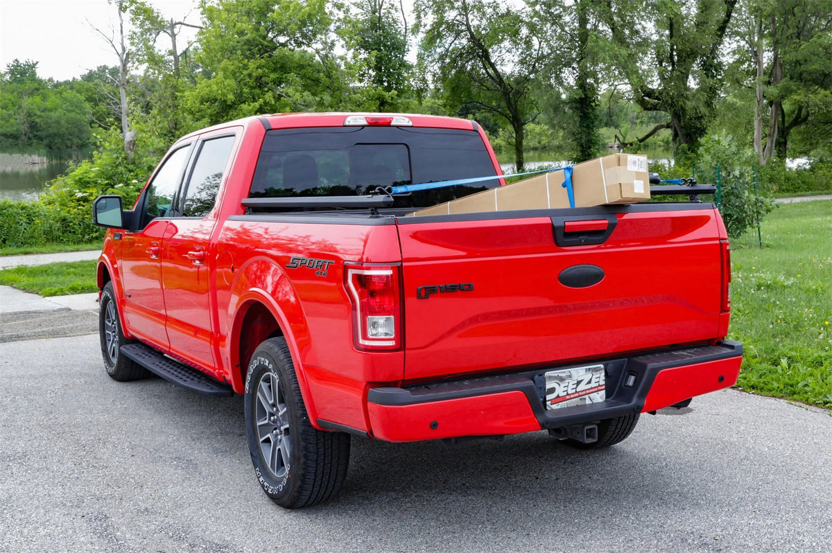 Dee Zee DZ 99709B Gloss Black Hex Series - Side Rails - fits 2004 - 2019 Ford F-150/Super Duty