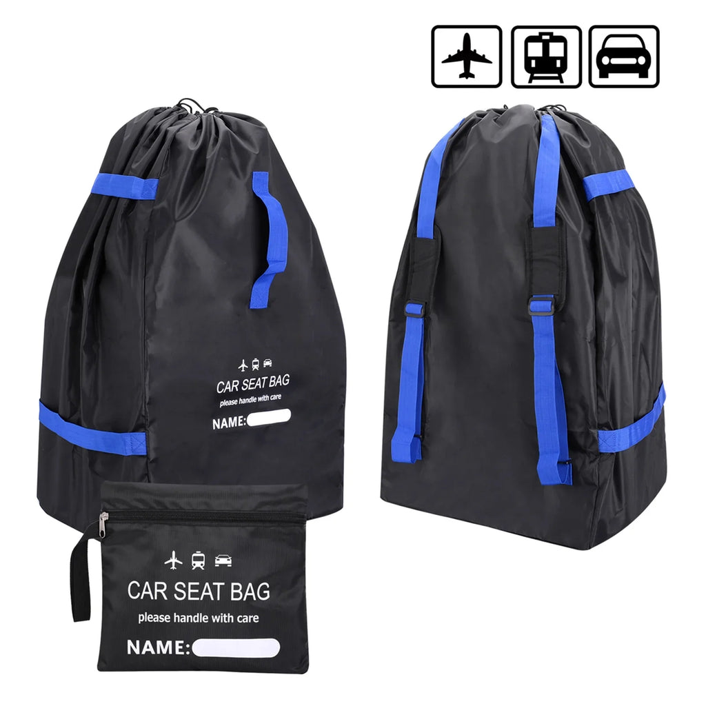 Car Seat Bag for Air Travel Universal Infant Carseat Storage Bag for Airplane Gate Check Large Long-lasting Carseat Travel bag with Shoulder Straps