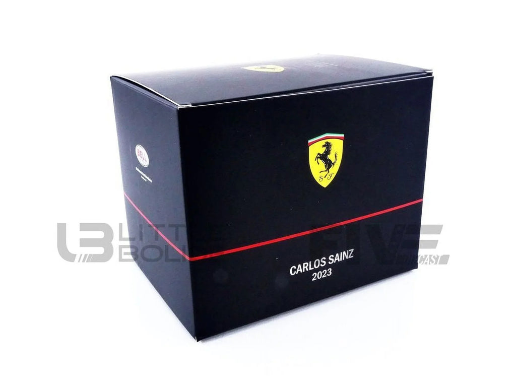 MINI HELMET 1/2 - CASQUE Carlos Sainz Jr - Ferrari F1 2023