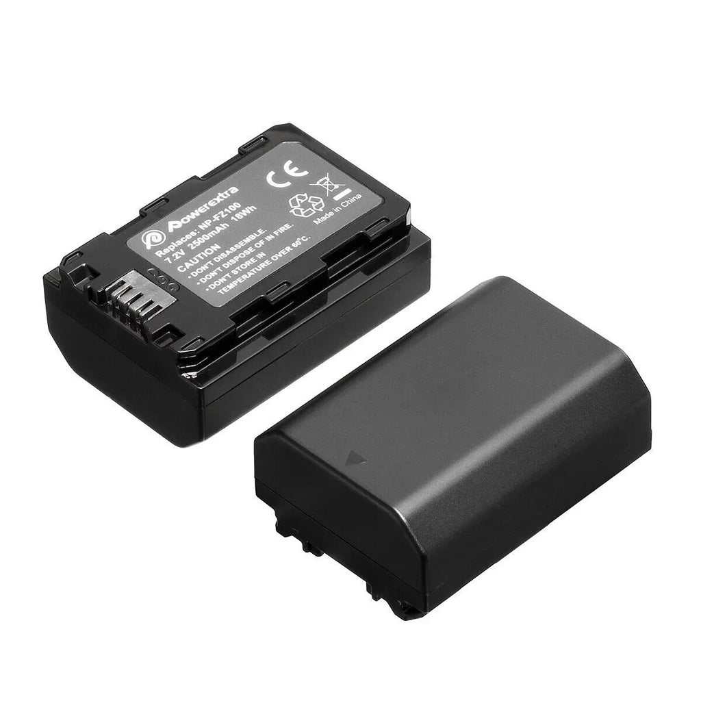 2500mAh Battery for NP-FZ100 for Alpha A9 A7 III A7R III DSLR Camera