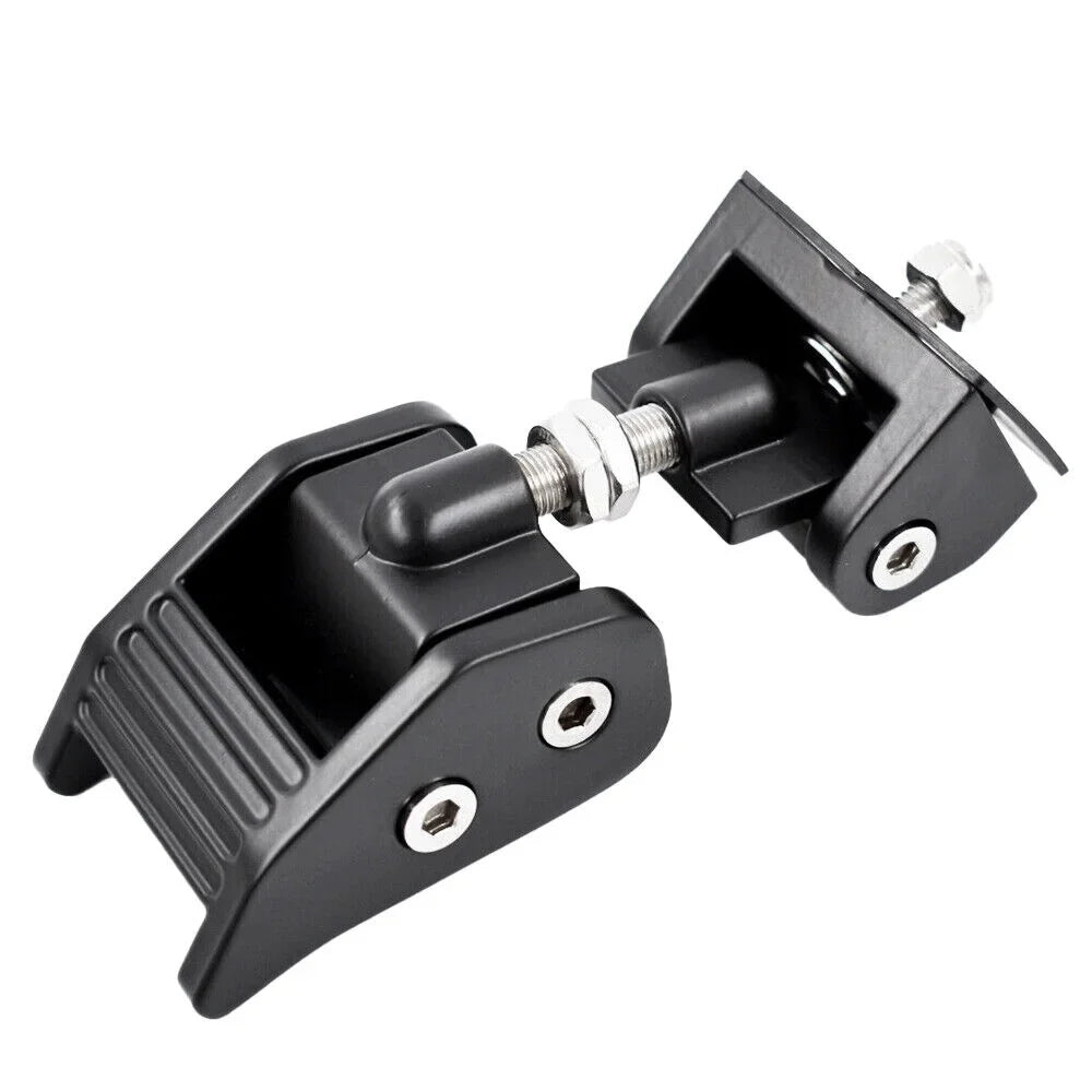 JLLOM Sturdy Black Front Hood Latch Lock Catch for Jeep Wrangler JK 07-18 - Enhanced Vehicle Security