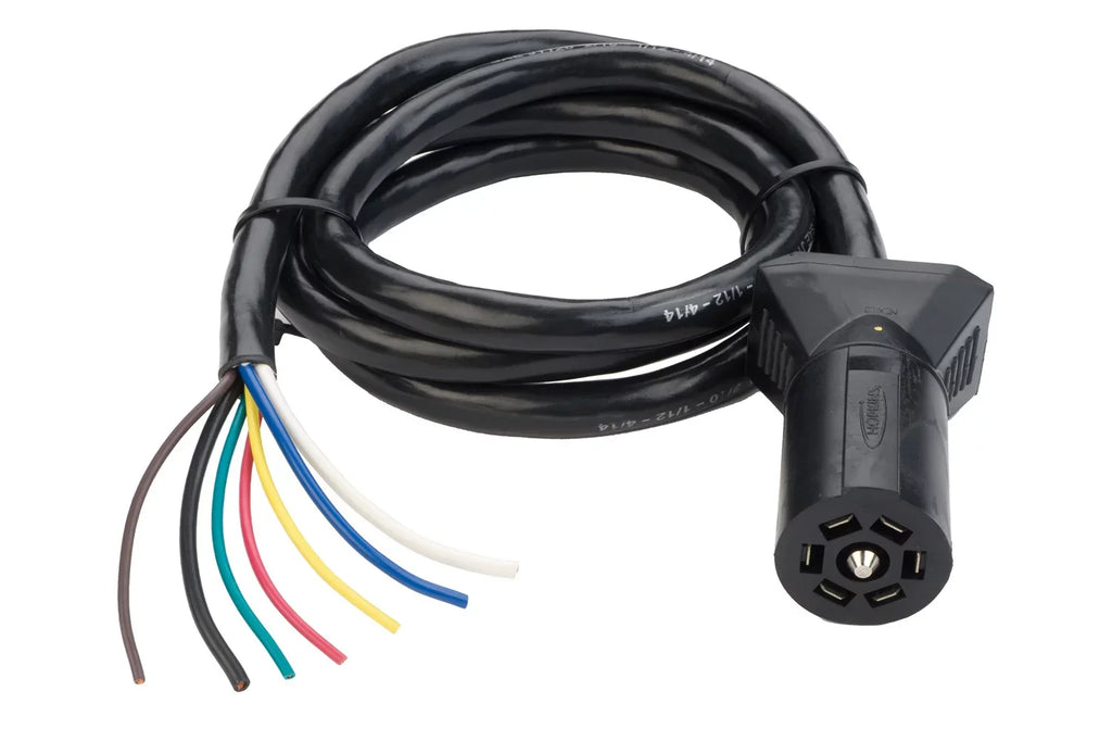 Hopkins Towing Solution 20286 LED Test 7 Blade Trailer End Molded Cable