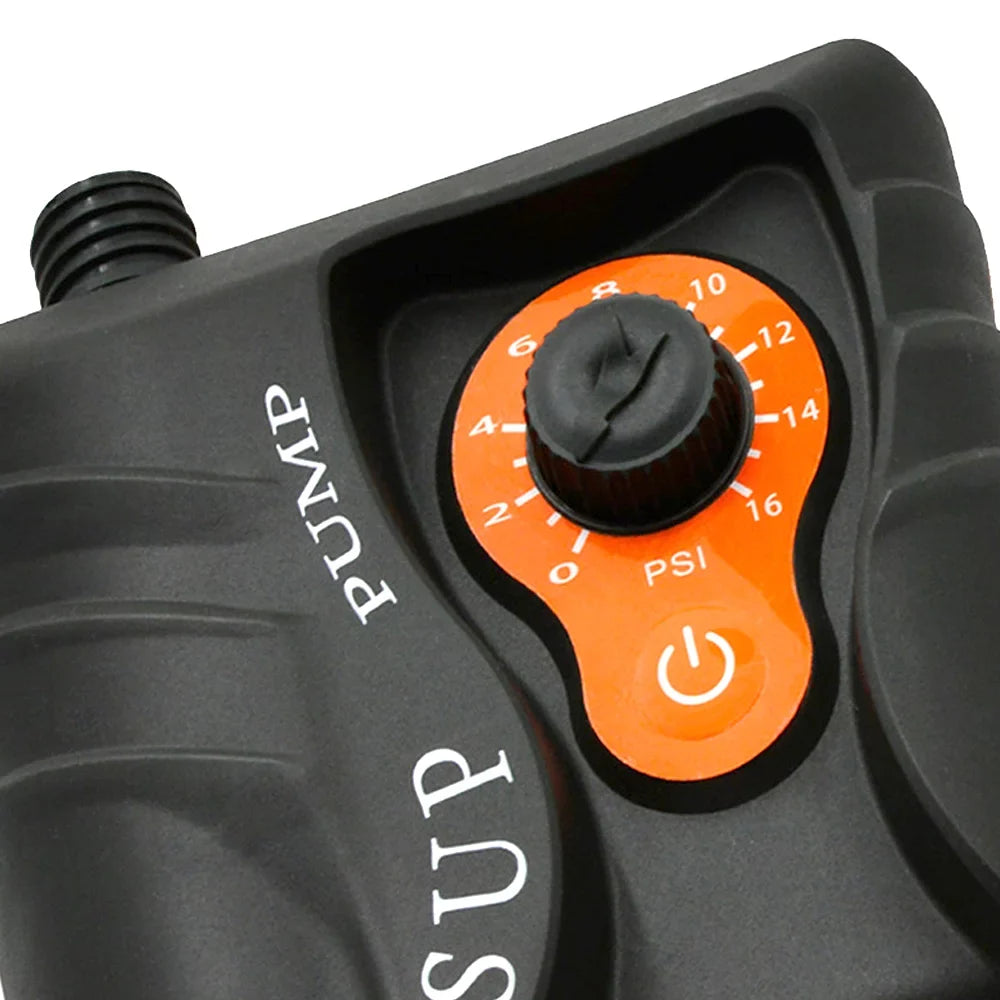 Tomshoo Chipset Electric Air Pump for Paddle Board Inflatable Pool Boat, 16PSI High Pressure Compressor