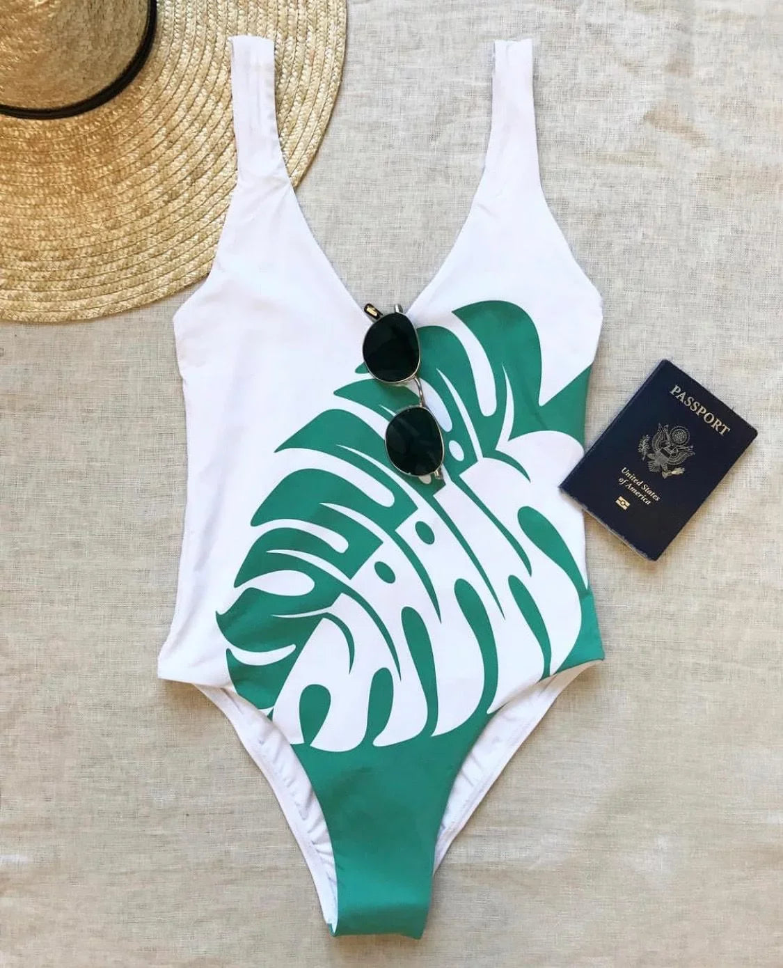 L*Space SPEARMINT The Blonde Abroad Arizona One Piece Swimsuit, US 12