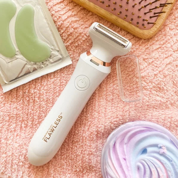 Finishing Touch Flawless Cordless Electric Razor Device for Underarm Hair Removal