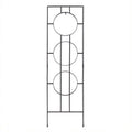 Achla Samsara Trellis Garden Decor, Black